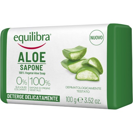 Equilibra Aloe 100% pflanzliche Seife 100 g