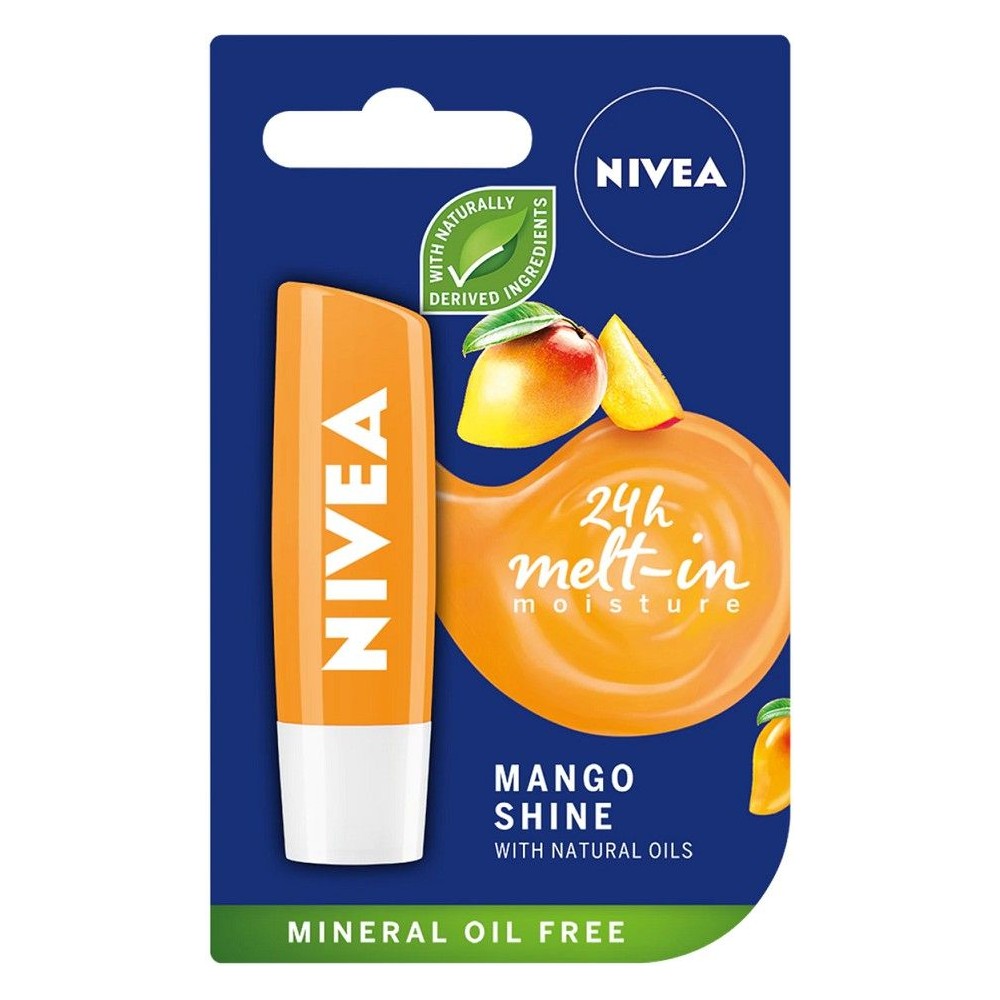 Nivea Mango Shine Lippenbalsam 4,8 g / 5,5 ml