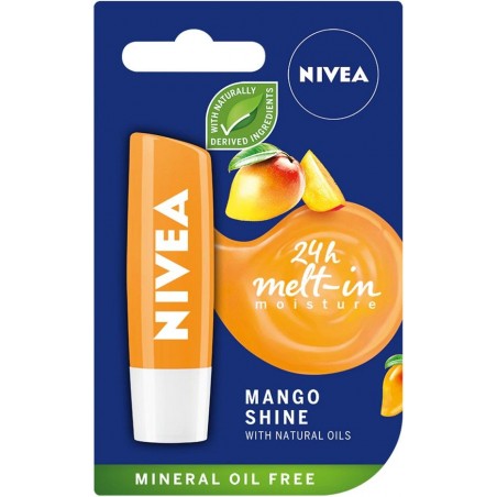 Nivea Mango Shine Lippenbalsam 4,8 g / 5,5 ml