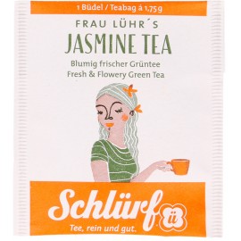 Schlürf - Mrs. Lührs Jasmine Tea BIOgreen tea 1 pack