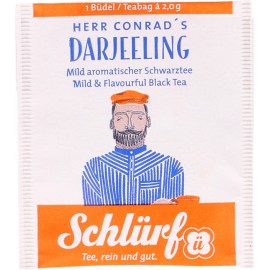 Schlürf - Mr. Conrad's Darjeeling BIOblack tea 1 pack
