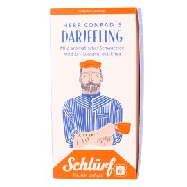 Schlürf - Mr. Conrad's Darjeeling BIOblack tea 1 pack