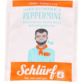 Schlürf - Mr. Oltmanns Peppermint BIOherbal tea 1 pack