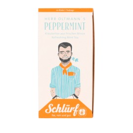 Schlürf - Mr. Oltmanns Peppermint BIOherbal tea 1 pack