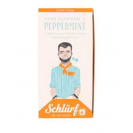 Schlürf - Mr. Oltmanns Peppermint BIOherbal tea 1 pack