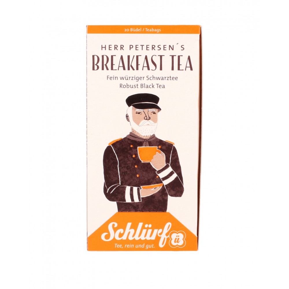 Schlürf - Mr. Petersen's Breakfast Tea BIOblack tea 1 pack