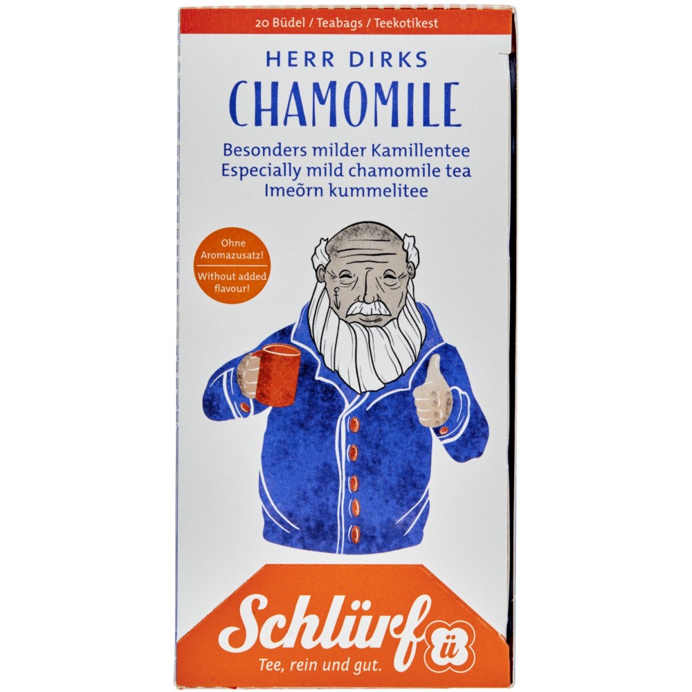 Schlürf - Mr. Dirks Chamomile BIOCamomile tea