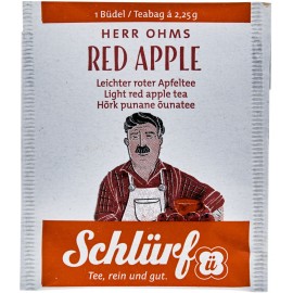 Schlürf - Mr. Ohms Red Apple BioFruit tea 1 pack