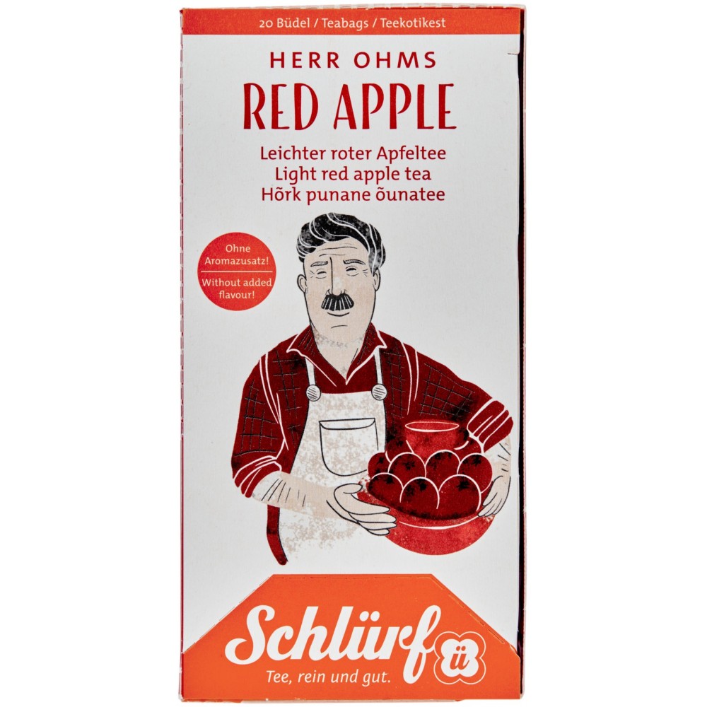 Schlürf - Mr. Ohms Red Apple BioFruit tea 1 pack