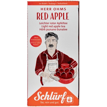 Schlürf - Mr. Ohms Red Apple BioFruit tea 1 pack
