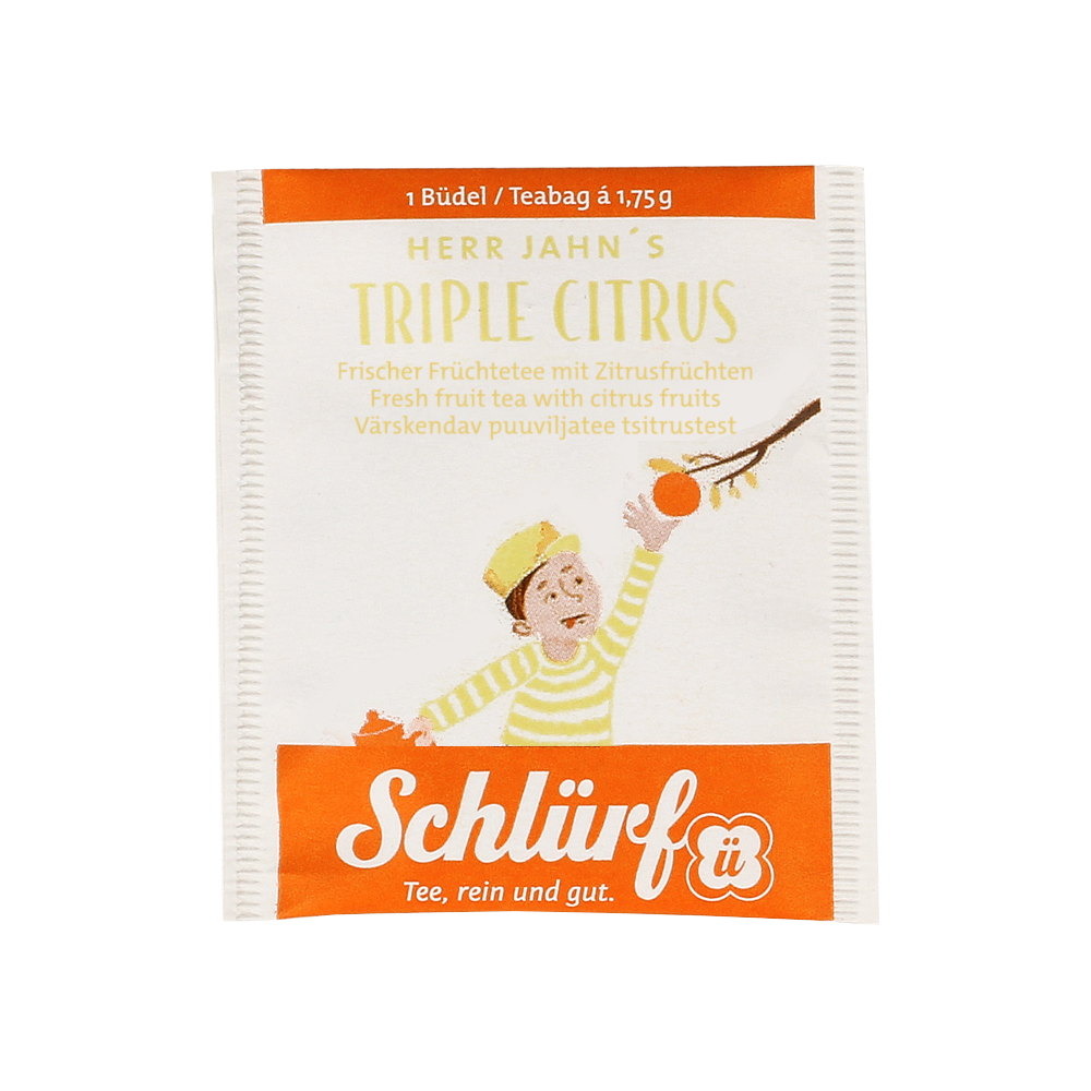 Schlürf - Mr. Jahns Triple Citrus BIOFruit tea 1 pack