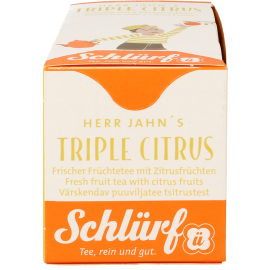 Schlürf - Mr. Jahns Triple Citrus BIOFruit tea 1 pack