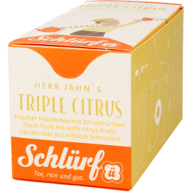 Schlürf - Mr. Jahns Triple Citrus BIOFruit tea 1 pack