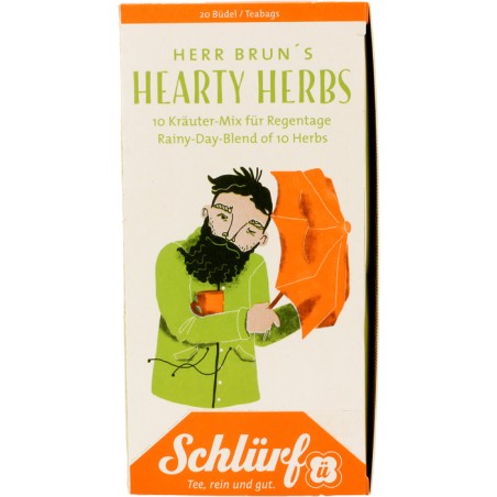 Schlürf - Mr. Bruns Hearty Herbs Organic herbal tea 1 pack