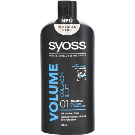 Syoss Volume Collagen & Lift Shampoo 500 ml
