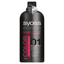 Syoss Color Luminance & Protect Shampoo 500 ml / 16.9 fl oz