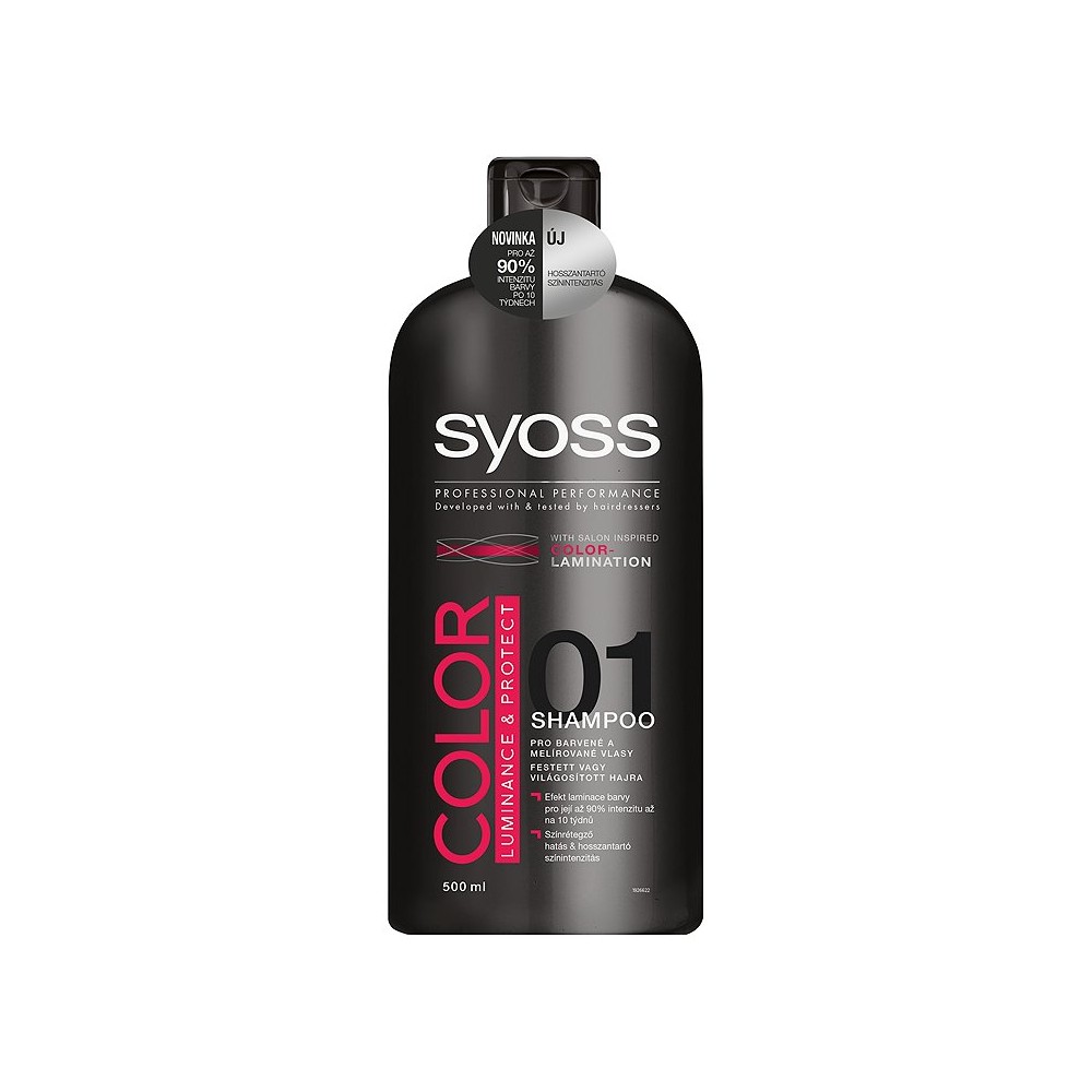 Syoss Color Luminance & Protect Shampoo 500 ml / 16.9 fl oz