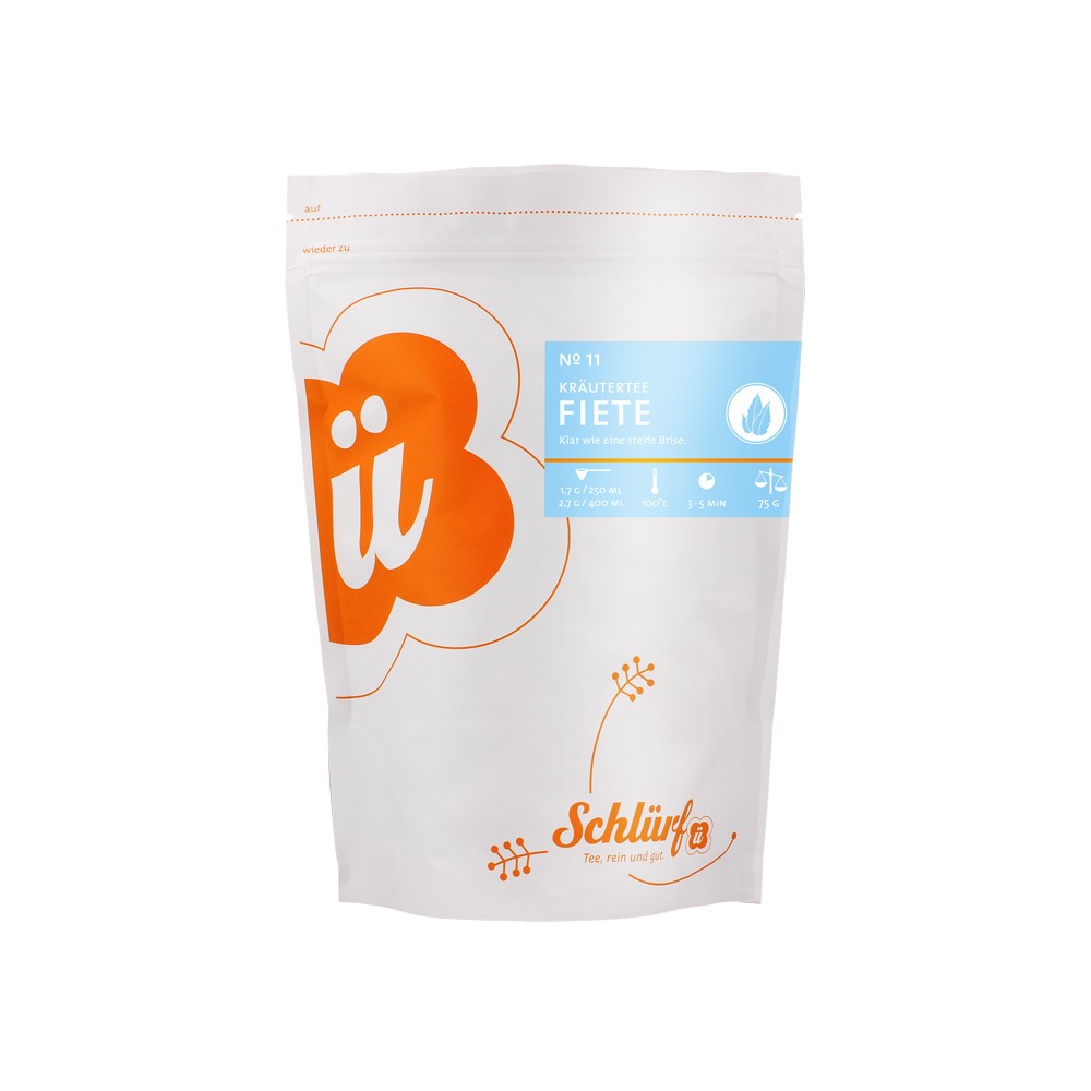 Schlürf BIO herbal tea Fiete №11 herbal tea 75g