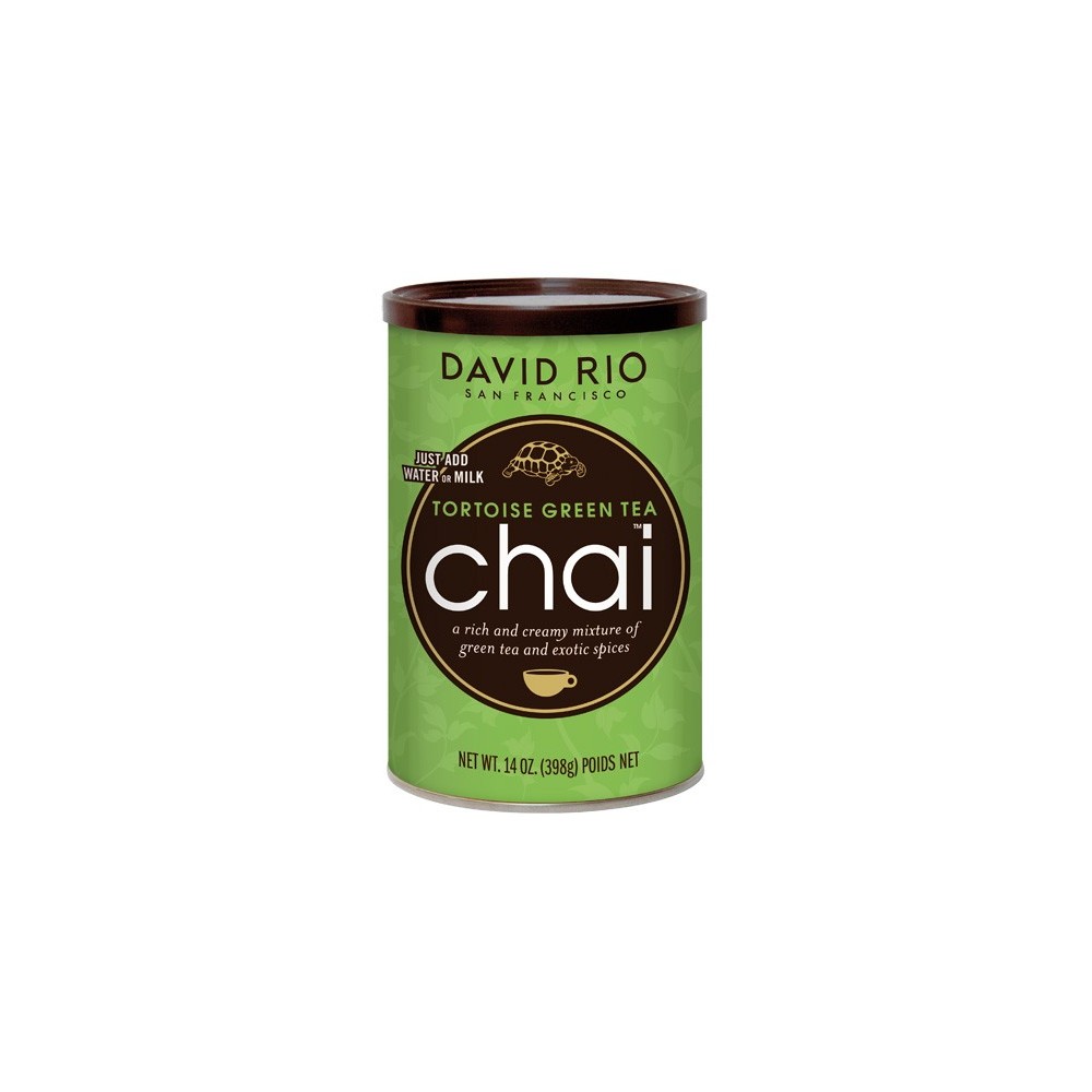 David Rio Tortoise Green Chai Can 398g