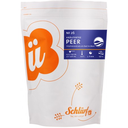 Schlürf BIO herbal tea Peer №26 150g