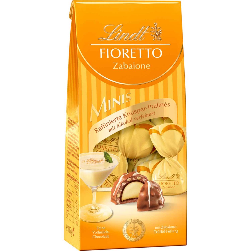 Lindt Fioretto Zabaione Minis 115 g