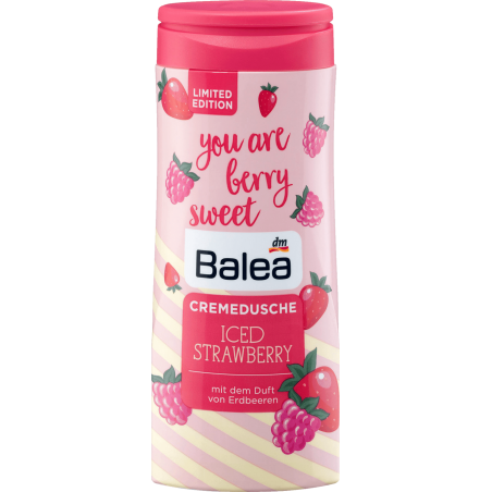 Balea Eiskalte Erdbeer-Duschcreme 300 ml / 10 fl oz