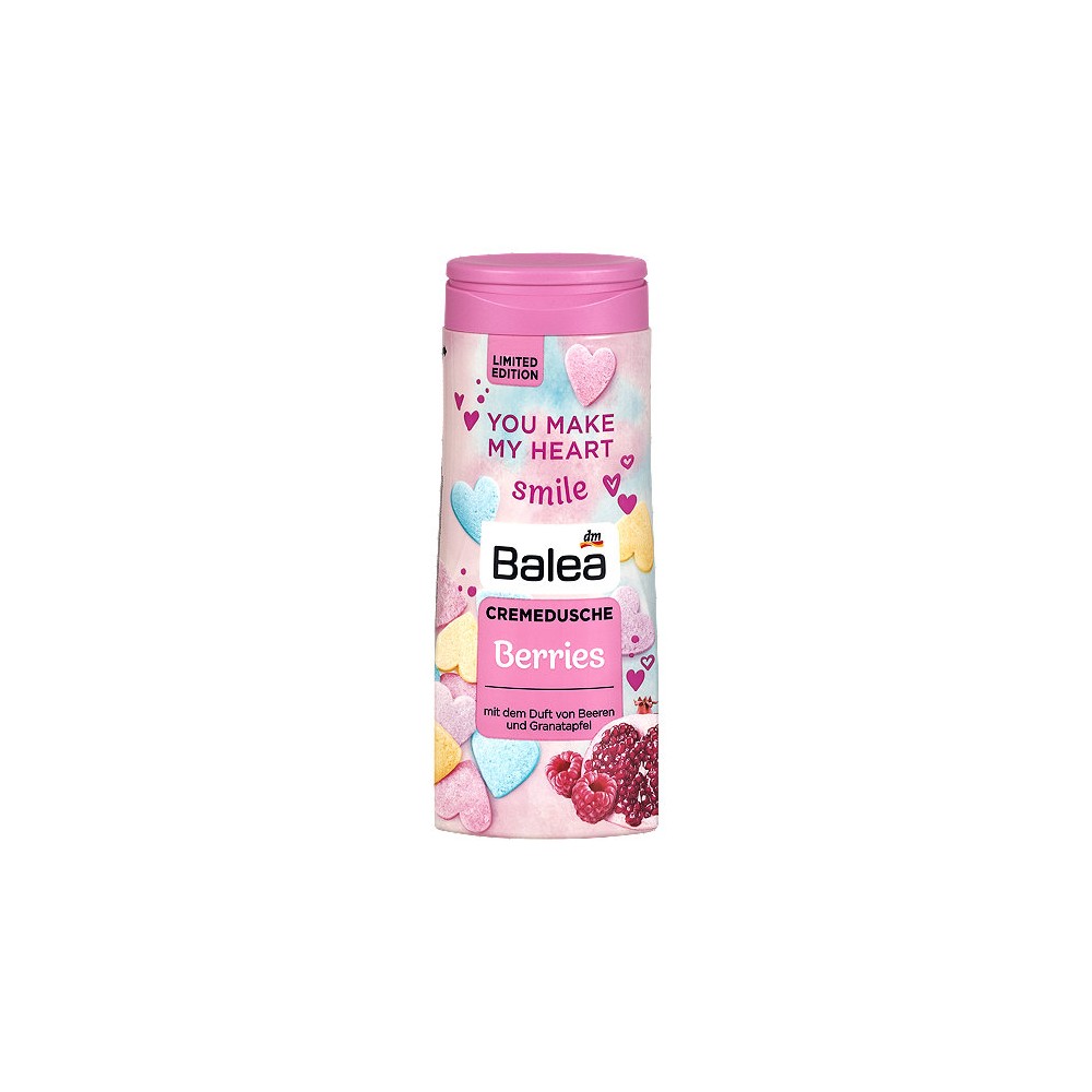 Balea Berries Shower Cream 300 ml / 10.0 fl oz
