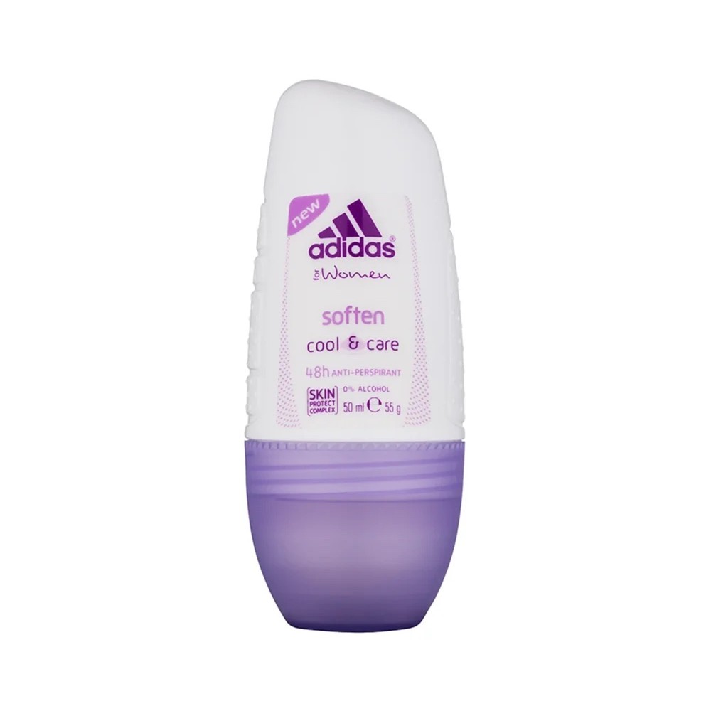 Adidas Damen Soften Cool & Care Antitranspirant Roll-On 50 ml / 1,7 fl oz