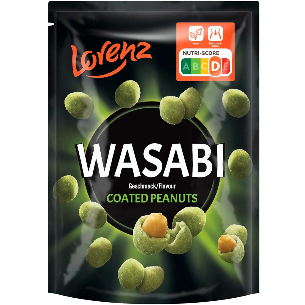 Lorenz Wasabi Peanuts 100 g / 3.5 oz