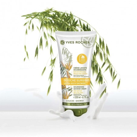 Yves Rocher Haferextrakt nährende Duschcreme 200 ml / 6,7 fl oz