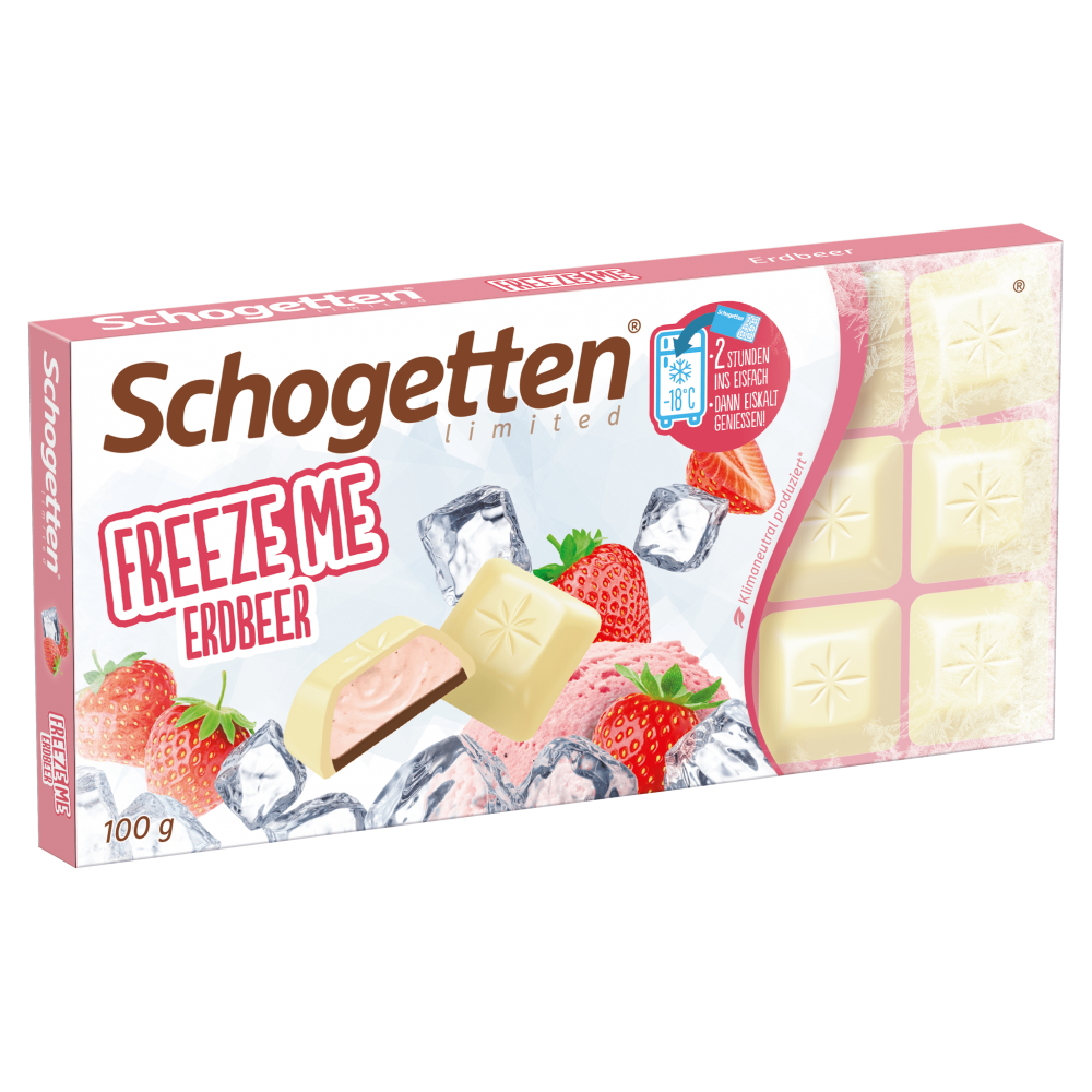 Schogetten Freeze Me Strawberry 100 g / 3.5 oz