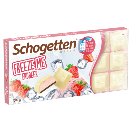Schogetten Freeze Me Strawberry 100 g / 3.5 oz