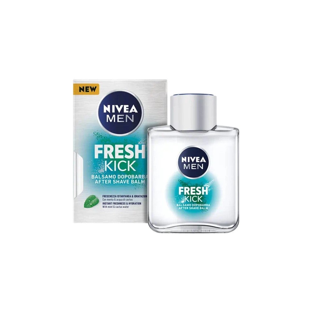 Nivea Men Fresh Kick Aftershave-Balsam 100 ml / 3,4 fl oz