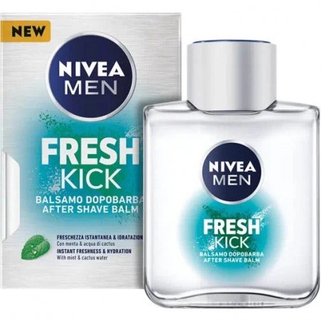 Nivea Men Fresh Kick Aftershave-Balsam 100 ml / 3,4 fl oz