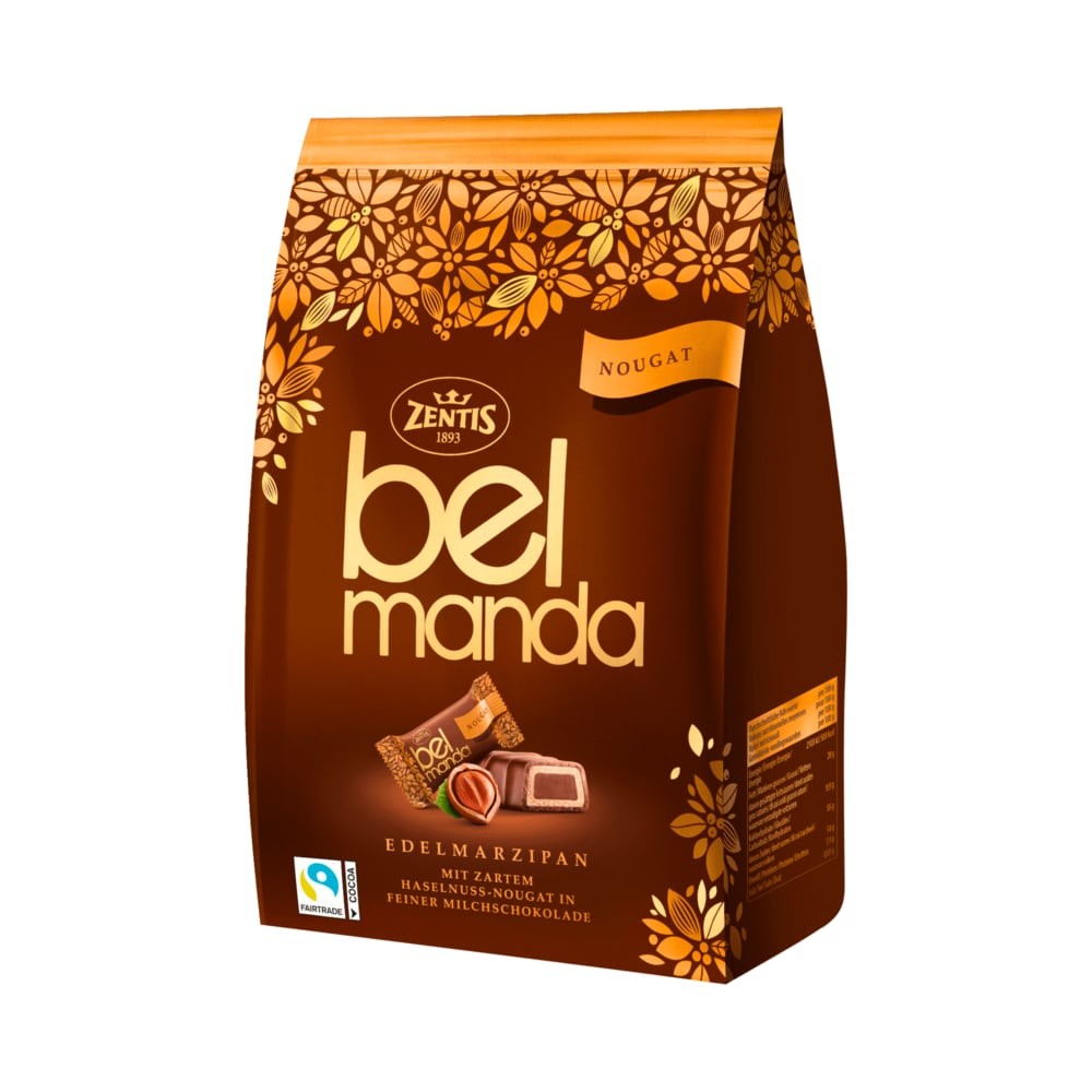 Zentis Bel Manda fine marzipan nougat 105g