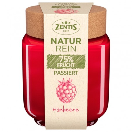 Zentis Natur Rein 75% fruit passed raspberry 200g