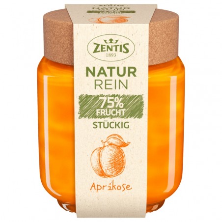 Zentis Natur Rein 75% fruit Apricot 200g