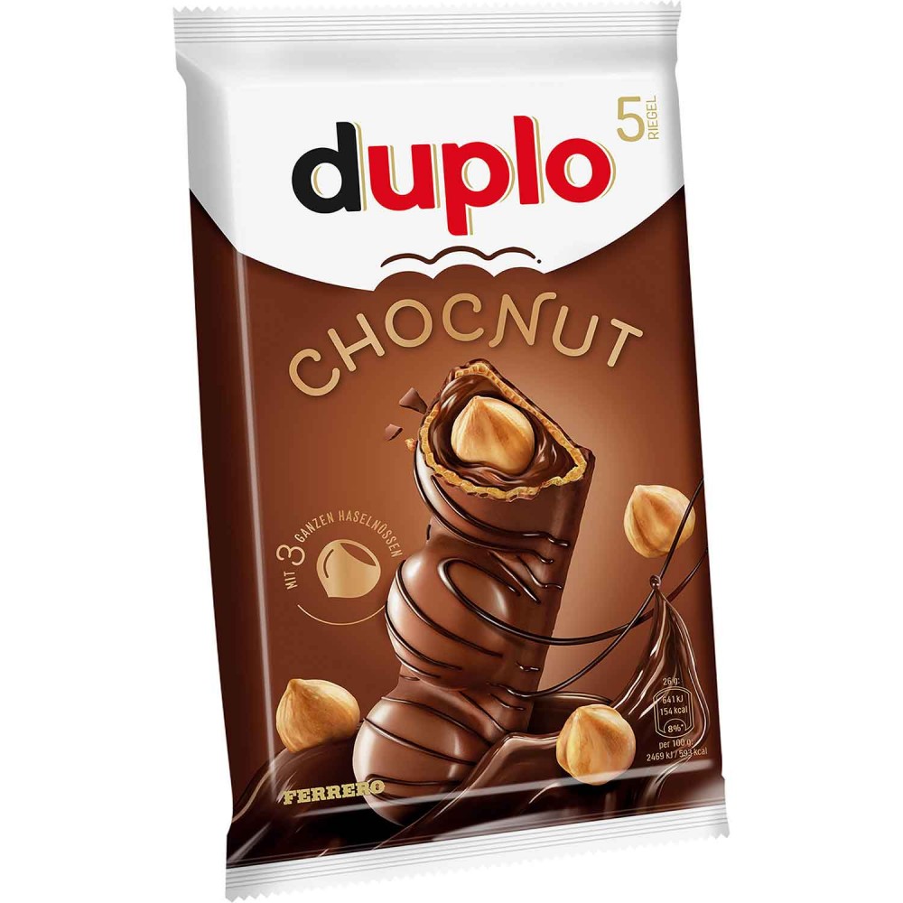 Ferrero Duplo Chocnut Riegel / Riegel 5x 26 g