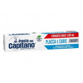 Pasta del Capitano Placca E Carie / Plaque and Caries Toothpaste 100 ml / 3.4 fl oz