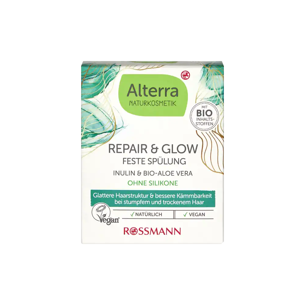 Alterra Naturkosmetik Repair & Glow Solid Conditioner 60g Alterra Naturkosmetik Repair & Glow Solid Conditioner 60g