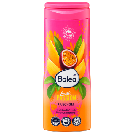 Balea Exotic Passion Shower Gel 300 ml / 10.0 fl oz