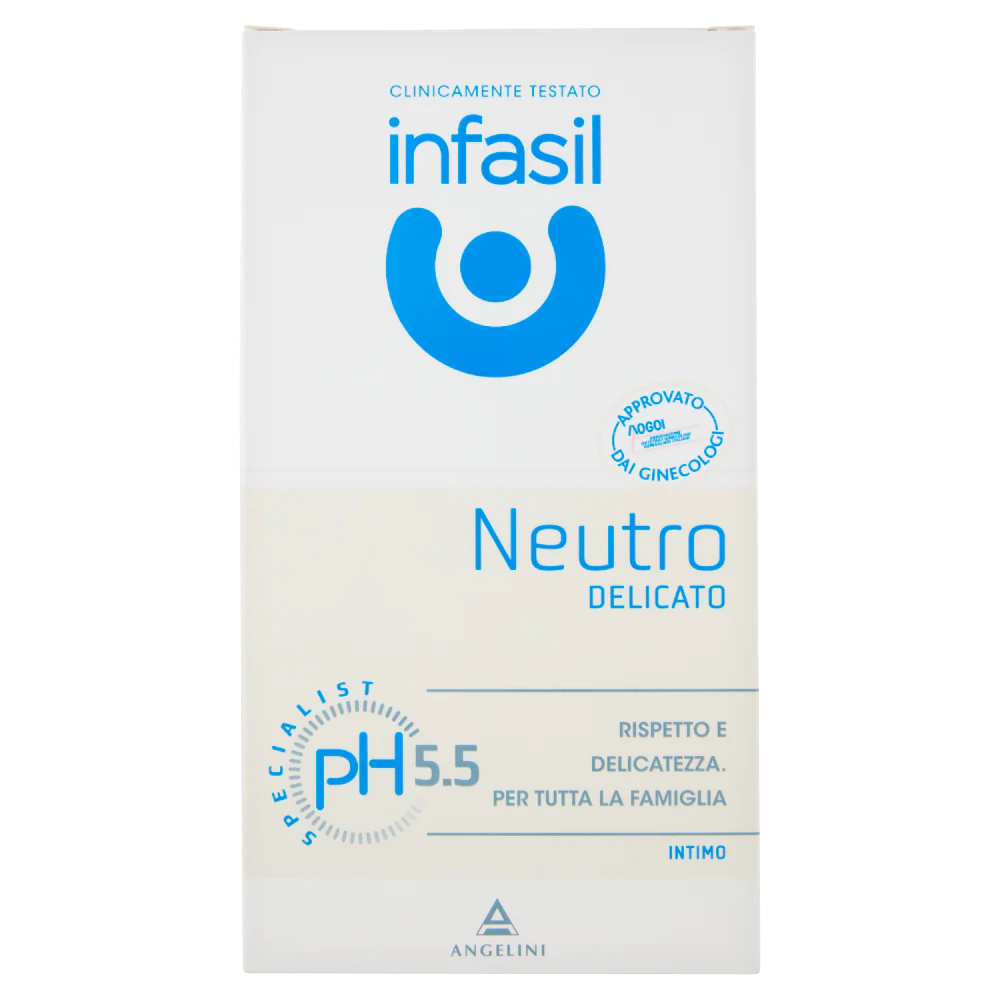 Infasil Neutro Delicate ph5.5 Intimate Wash Gel 200 ml / 6.8 fl oz