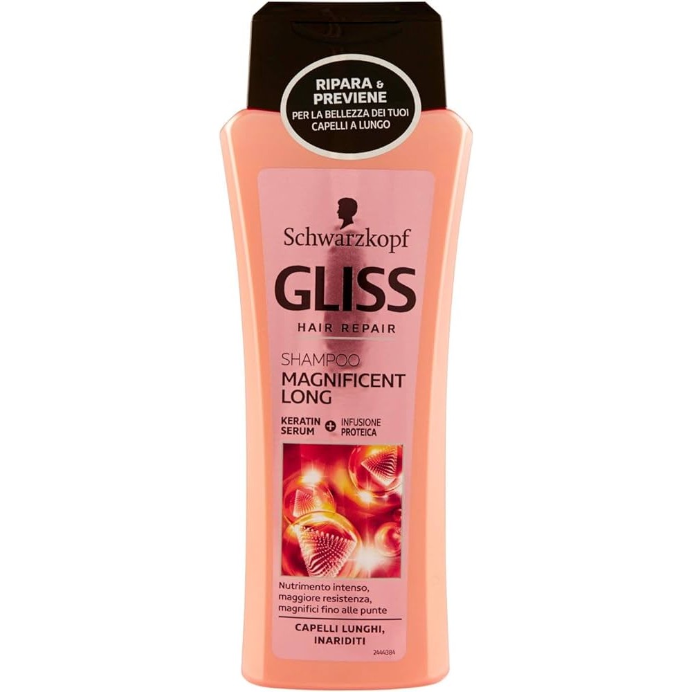 Schwarzkopf Gliss Kur Ultimate Resist / Magnificent Long Shampoo 250 ml / 8,4 fl oz