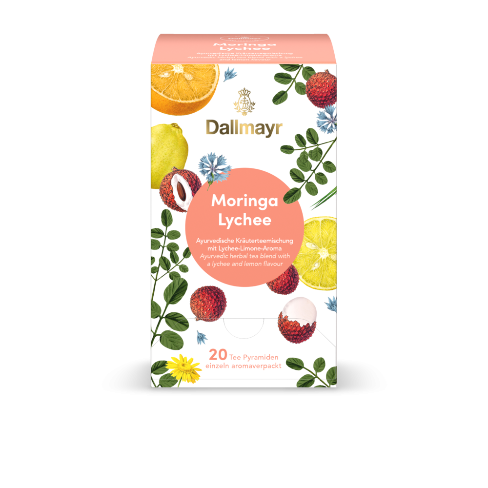 Dallmayr Moringa Lychee 20 Tee Pyramiden (MHD 11/2024)
