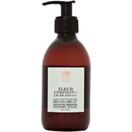 100 Bon Fleur D'Oranger & Lilas Hand- und Körper-Flüssigseife 300 ml / 10.14 fl oz