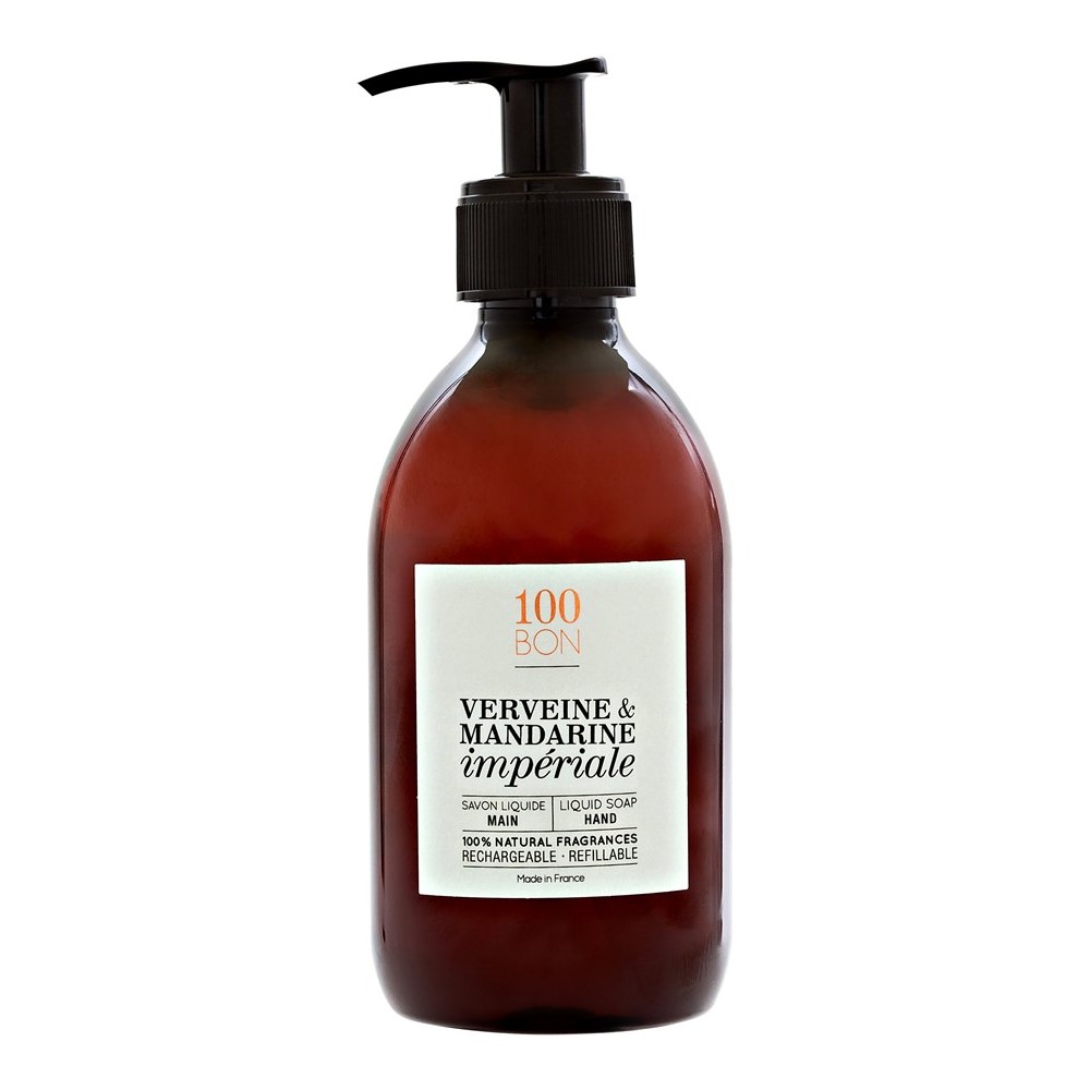 100 Bon Verveine & Mandarine Imperiale Flüssige Hand- und Körperseife 300 ml / 10,14 fl oz