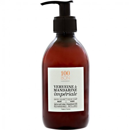 100 Bon Verveine & Mandarine Imperiale Flüssige Hand- und Körperseife 300 ml / 10,14 fl oz