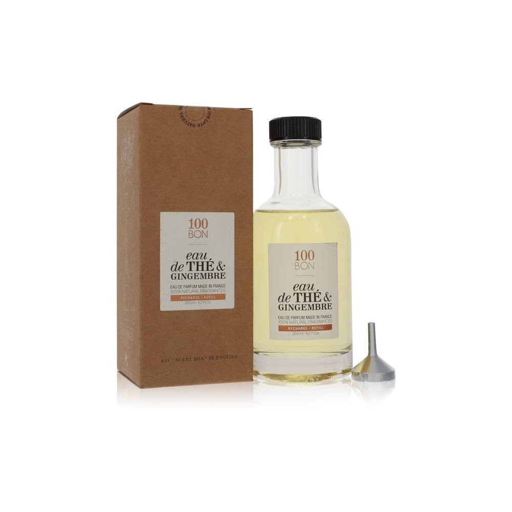 100 Bon Eau De The & Gingembre Eau de Parfum Refill 200 ml / 6.7 fl oz