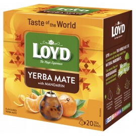 Loyd Yerba Mate mit Mandarine 20 Teebeutel (MHD 1/2026)