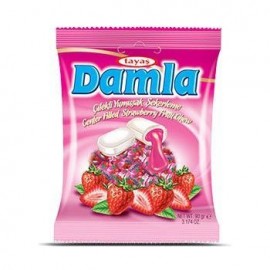 Tayas Damla Strawberry Chewy Candy 90 g / 3.17 oz